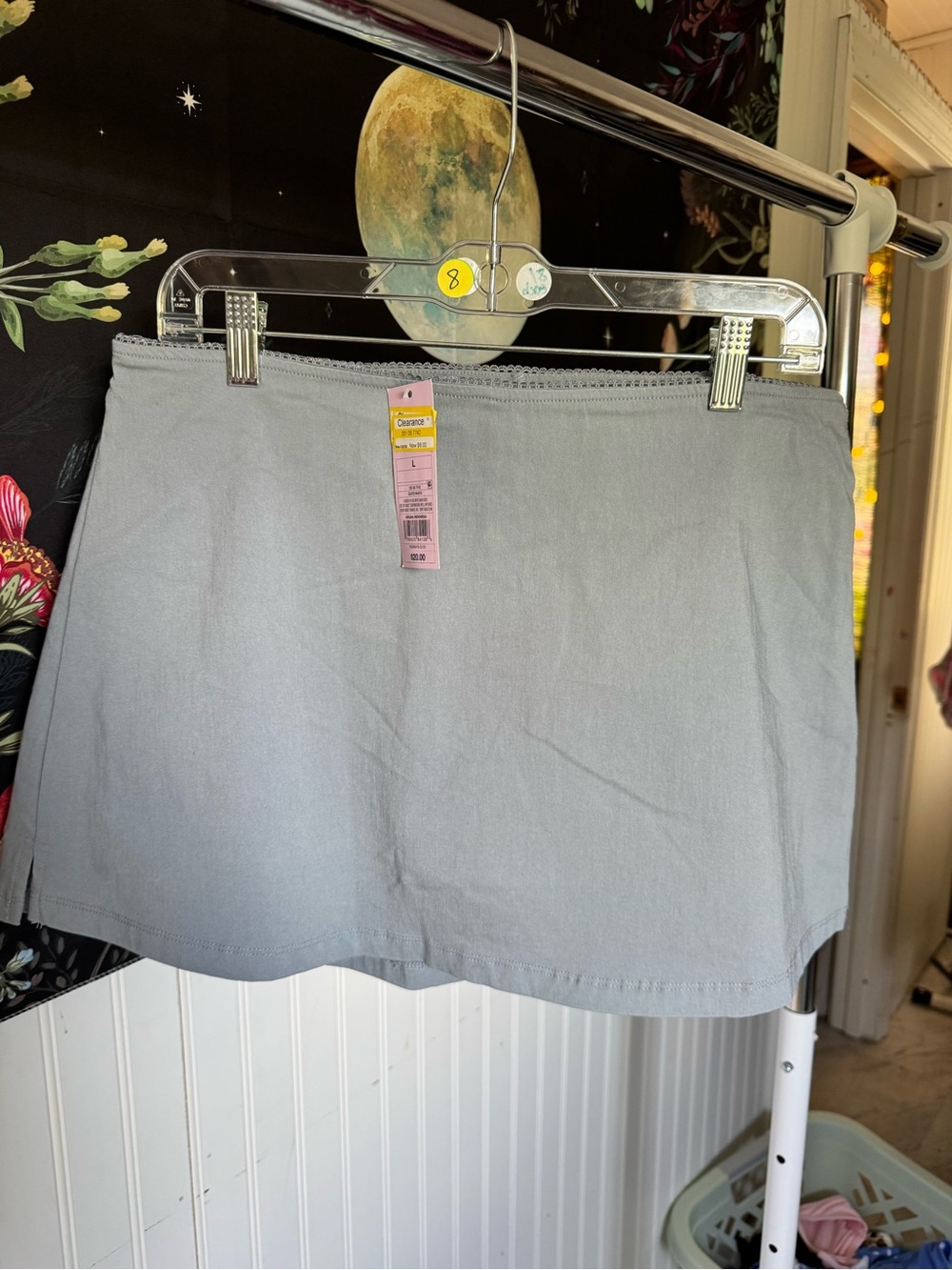 wild fable Light Gray Mini Skirt